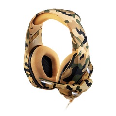 Fone Headset Gamer Warrior Straton USB 2.0 Stereo Army LED PH305 - Foto 1