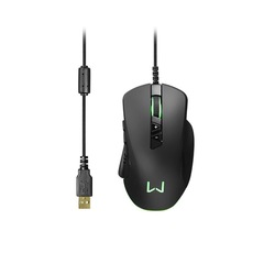 Mouse Gamer Warrior Moray 10000DPI Personalizável LED RGB MO278 - Foto 2
