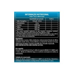 Kit AGE BCAA - Ponche de Frutas - 300g + Creatina - 300g + Glutamina - 300g - Foto 4