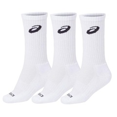 Kit de Meias Cano Alto Asics Tennis Socks - 3 Pares - Adulto - Foto 1