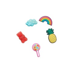 Jibbitz Crocs Happy Gummy - 5 unidades - Foto 1