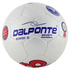 Bola De Futebol Society Dalponte 81 Star Microfibra Costurada À Mão - Foto 2