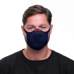 Kit Máscara Proteção Fiber Knit Sport Z754K-8192 - Adulto - Foto 1