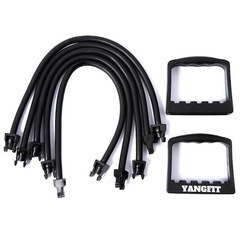 Elástico Extensor Yangfit Com Tensão Ajustável 5 Vias - Foto 2
