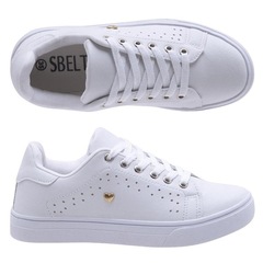 Kit Tênis Sbelta Cano Baixo Casual - 2 Pares - Feminino - Foto 2