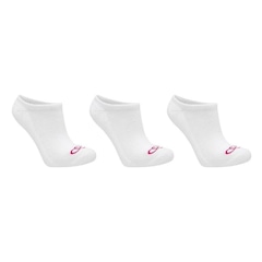 Kit de Meias Invisível Olympikus Tripack com 3 Pares - Adulto - Foto 1