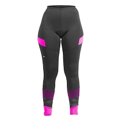 Calça de Ciclismo Poker Venus Acolchoada - Feminina - Foto 1