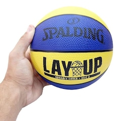 Bola de Basquete Spalding Lay Up Baby Borracha - Infantil - Foto 1