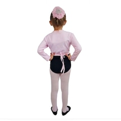 Bolero Ballet Casaquinho Ritmus Transpassado Poliamida - Infantil - Foto 4