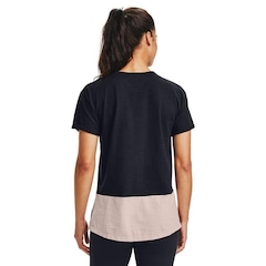 Camiseta Under Armour Charged Cotton- Feminina - Foto 3