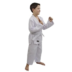 Kimono Judo Infantil Shinai Reforcado com Faixa - Foto 2