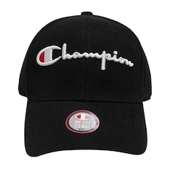 Boné Champion Classic Twill Script Heritage - Strapback - Adulto - Foto 2