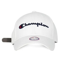 Boné Champion Classic Twill Script Heritage - Strapback - Adulto - Foto 1
