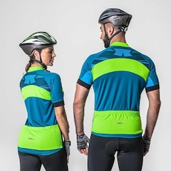 Camisa de Ciclismo Poker Zíper Parcial Eclipse - Unissex - Foto 3