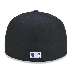 Boné Aba Reta New Era 59FIFTY MLB Colorado Rockies Game Cap - Fechado - Adulto - Foto 2