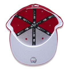 Boné Aba Reta New Era Cincinnati Reds 5950 Game Cap - Fechado - Adulto - Foto 5