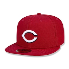 Boné Aba Reta New Era Cincinnati Reds 5950 Game Cap - Fechado - Adulto - Foto 1