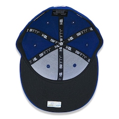 Boné Aba Reta New Era 59FIFTY MLB Toronto Blue Jays Game Cap - Fechado - Adulto - Foto 5