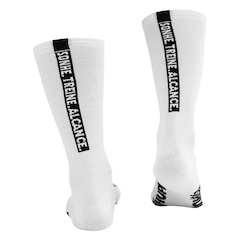 Meias Cano Alto Hupi Sonhe Treine Alcance - 36 ao 42 - Adulto - Foto 2