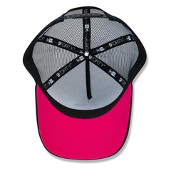 Boné Aba Curva New Era 9Forty A-Frame Trucker WSL Oficial Surfe - Snapback - Adulto - Foto 5