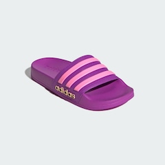 Chinelo adidas Adilette Shower Slide - Infantil - Foto 6
