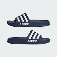 Chinelo adidas Adilette Shower Slide - Infantil - Foto 8