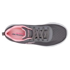 Tênis Skechers Dynamight 2.0 Eye To Eye - Feminino Cinza e Rosa - Foto 4