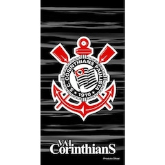 Toalha de Banho do Corinthians Buettner Oficial - Adulto - Foto 1