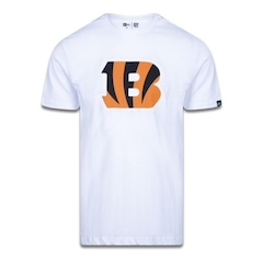 Camiseta New Era Masculina Cincinnati Bengals Logo Time NFL - Foto 1