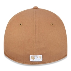 Boné Aba Curva New Era New York Yankees 3930 White on Brown MLB - Fechado - Adulto - Foto 2