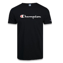 Camiseta Champion Malhão Script Patch Logo - Masculino - Foto 1