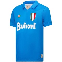 Camisa Napoli Retrô 1987 Retrôgol - Masculina - Foto 1