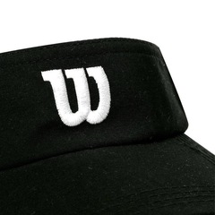Viseira Aba Curva Wilson Core Logo W - Adulto - Foto 2