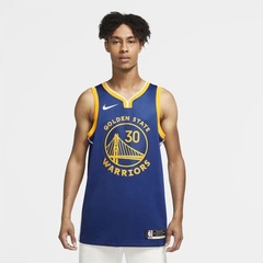 Camisa Regata Nike Golden State Warriors Stephen Curry Icon Edition 2020 - Masculina - Foto 1