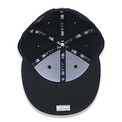 Boné Aba Reta New Era Atlanta Braves 5950 Game Cap - Fechado - Adulto - Foto 5