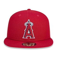 Boné Aba Reta New Era Los Angeles Angels 5950 Game Cap MLB - Fechado - Adulto - Foto 3