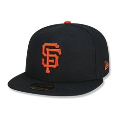 Boné Aba Reta New Era Fechado 5950 San Francisco Giants Game Cap - Fechado - Adulto - Foto 1