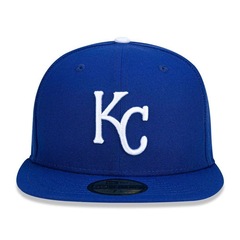 Boné Aba Reta New Era Kansas City Royals 5950 Game Cap - Fechado - Adulto - Foto 3