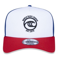 Boné Aba Curva New Era 940 A-Frame Trucker World Surf League WSL - Snapback - Adulto - Foto 4