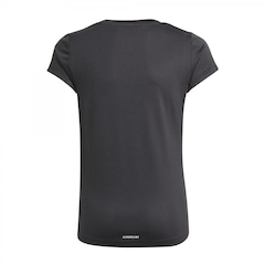Camiseta adidas Designed 2 Move 3 Stripes - Infantil - Foto 2