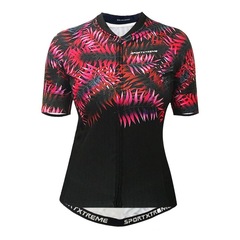Camisa de Ciclismo Sportxtreme Slim Tropicali - Feminina - Foto 1