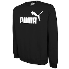 Blusão Puma Essentials Big Logo Crew FI - Masculino - Foto 2
