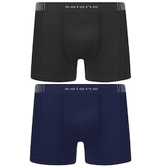 Cueca Boxer Selene sem Costura - Adulto - 10 Unidades - Foto 4