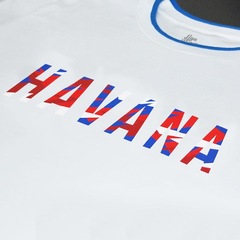 Camiseta Liga Retrô Havana Estampa Central - Masculina - Foto 4