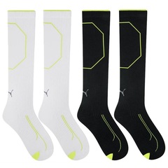 Meia de Compressão Puma Extreme Performance - Adulto - 2 Pares - Foto 1