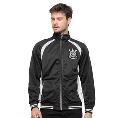 Jaqueta sem Capuz do Corinthians Classic Trilobal SPR  - Masculina - Foto 1