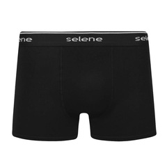 Kit de Cuecas Boxer Selene Algodão - 2 Unidades - Adulto - Foto 2