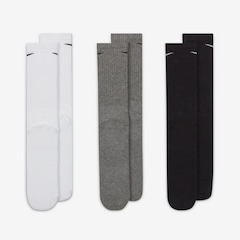 Meias Cano Médio Nike Everyday Cushioned - Adulto - Foto 3
