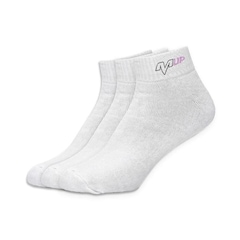 Meia MUP Cano Curto - 3 Pares - Infantil - Foto 1
