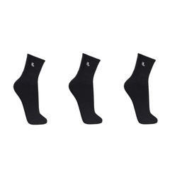 Kit de Meias Cano Médio Lupo Sport com 3 Pares - Adulto - Foto 1